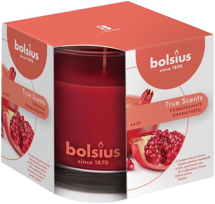 Bolsius tuoksukynttilät 95/95 pomegranate