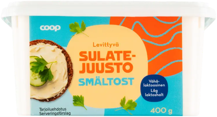 Coop Sulatejuusto levittyvä 400g
