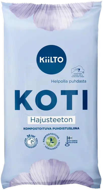 Kiilto Koti yleispuhdistusliina Hajusteeton 36 kpl