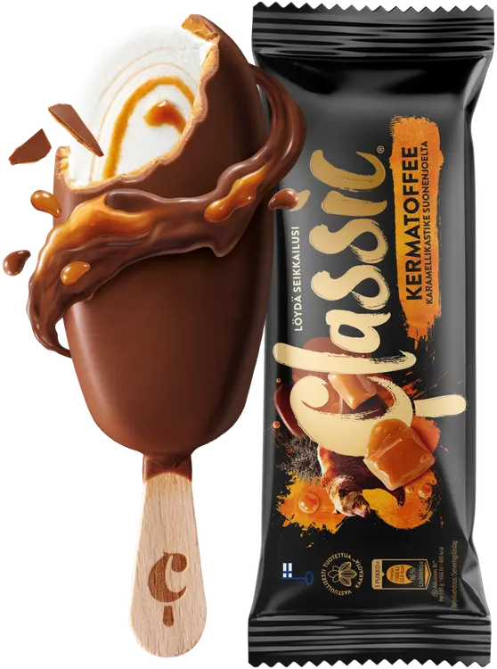 Classic Kermatoffee kermajäätelöpuikko 82g/100ml