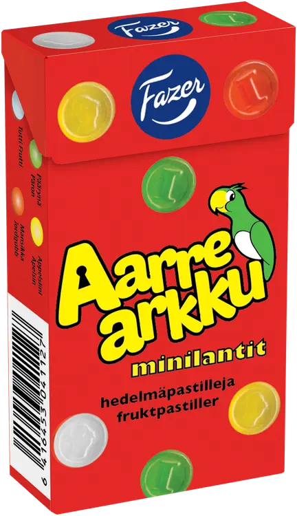 Fazer Aarre Arkku minilantit hedelmäpastillit 38g