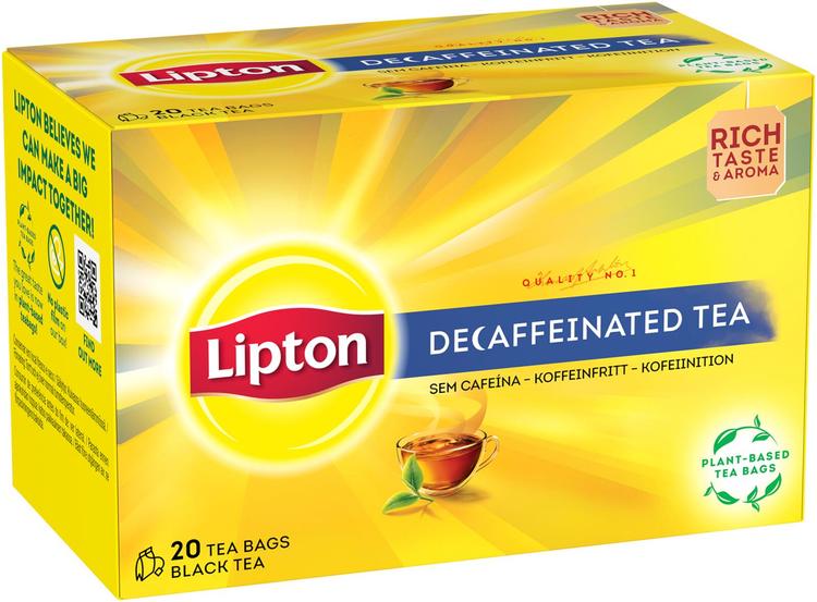 Lipton Yellow Label Decaf Musta Tee 20p/30g