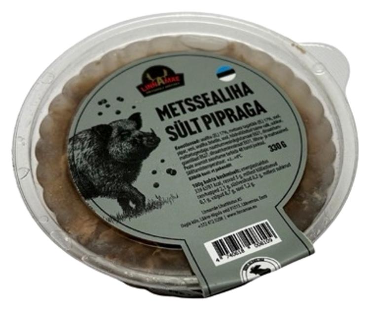 Linnamäe Lihatööst Metssealiha Sült Pipraga 330G