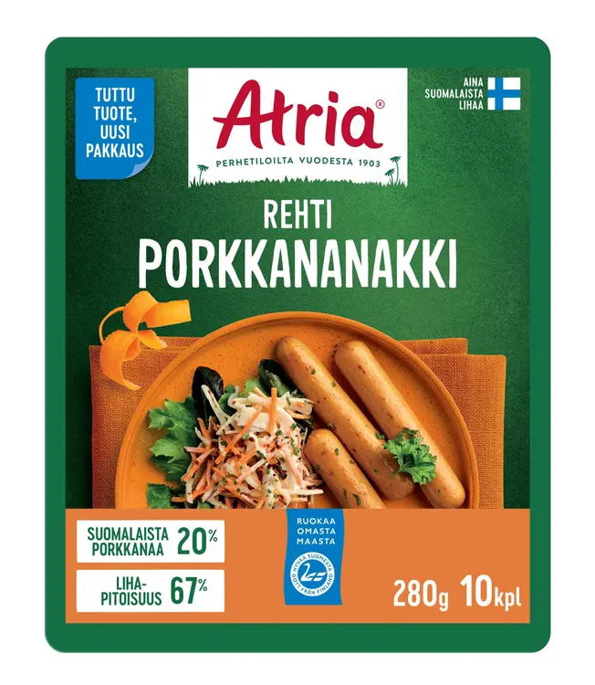 Atria Rehti Porkkananakki 280g
