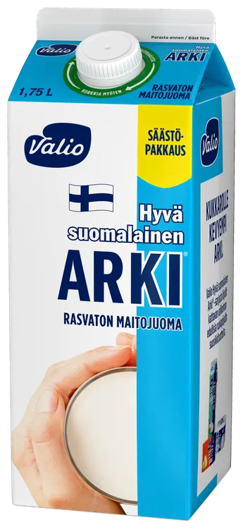 Valio Hyvä suomalainen Arki® rasvaton maitojuoma 1,75 l