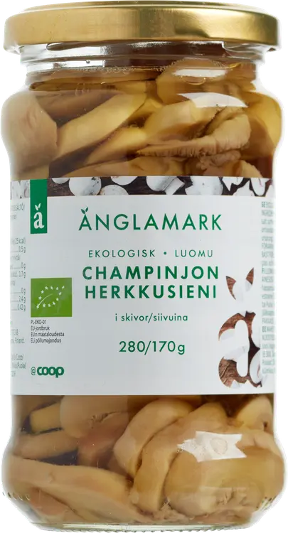 Änglamark herkkusieni siivuina luomu 280 g