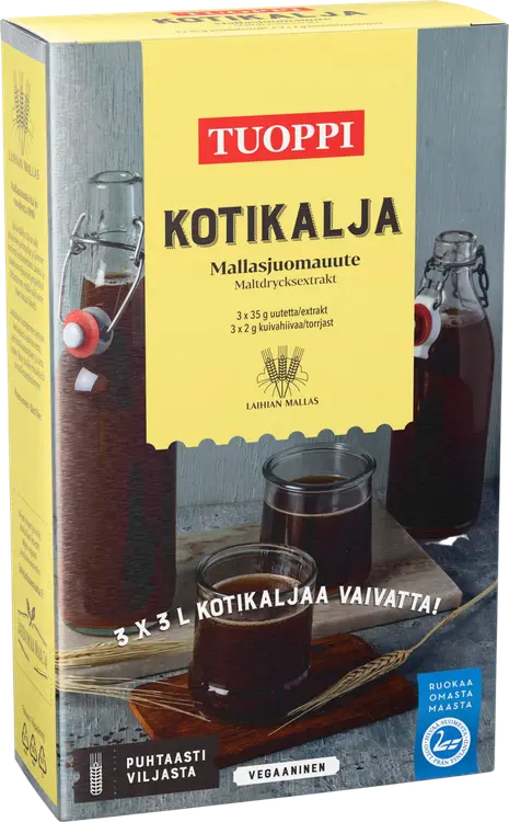 Tuoppi Kotikalja mallasjuomauute 3x35g