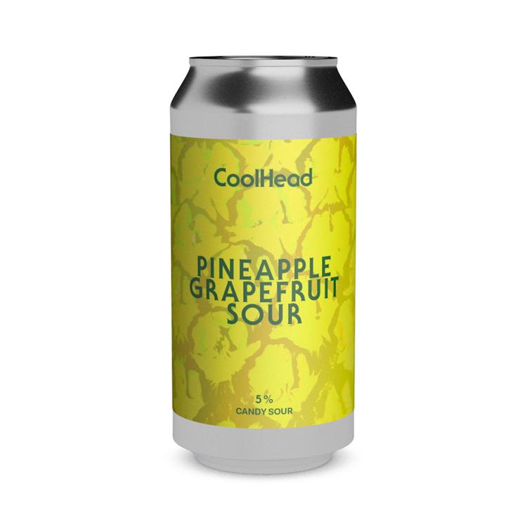 CoolHead Pineapple Grapefruit Sour 0,44L tlk 5%