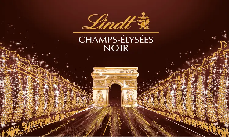 Lindt Champs Élysées lajitelma tummasuklaakonvehteja 470g