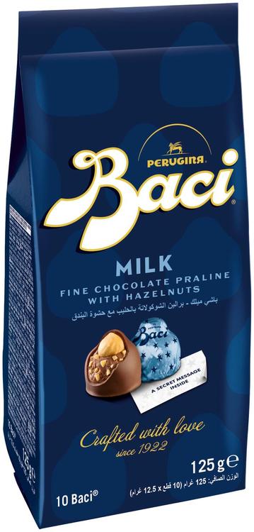Baci piimašokolaadi kompvekid 125g