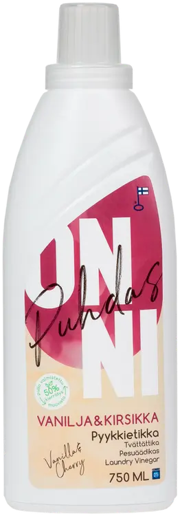 Puhdas ONNI Pyykkietikka Vanilja & Kirsikka 750 ML