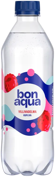 Bonaqua Villivadelma kivennäisvesi muovipullo 0,5 L