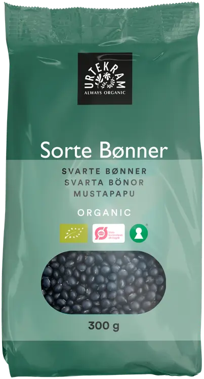 Urtekram Luomu Mustapapu 300g
