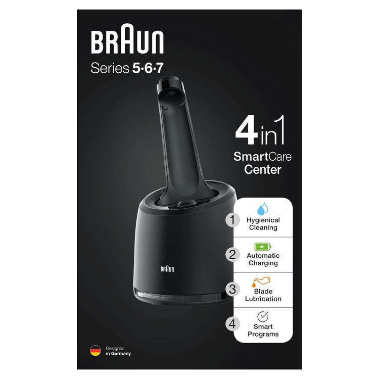 Braun puhdistusasema 4in1 Smart Care Center