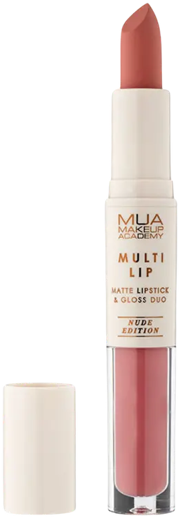 MUA Make Up Academy Lipstick & Gloss Duo, Bloom 5,2 ml  huulipuna