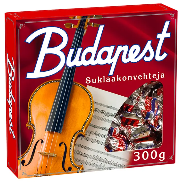 Budapest suklaakonvehti 300g