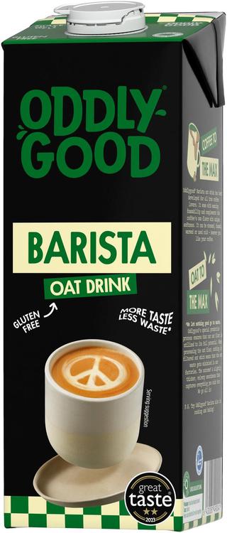 Oddlygood® Barista kaurajuoma 1 l UHT gluteeniton