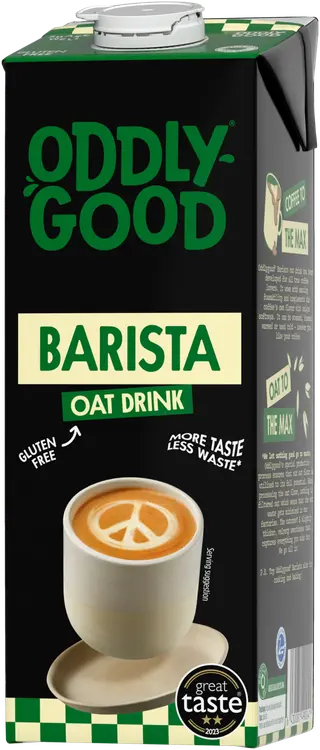 Oddlygood® Barista kaurajuoma 1 l UHT gluteeniton