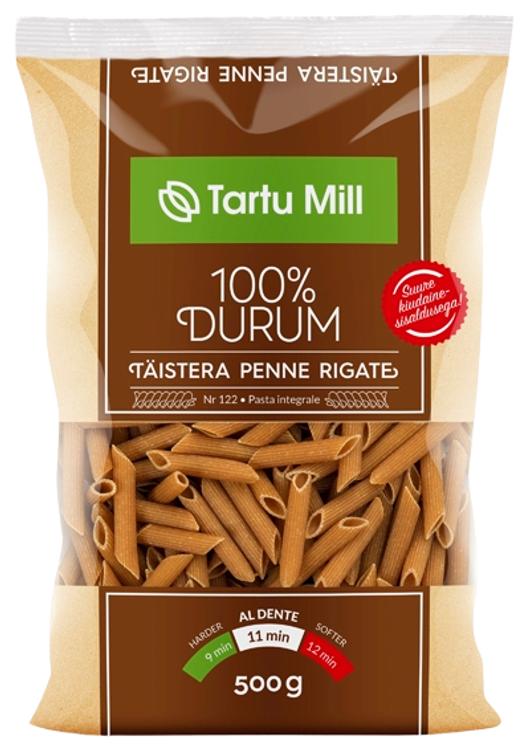 Täisteradurumjahupasta Penne 500 g