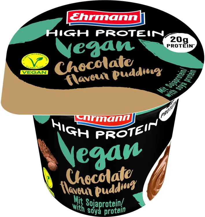 Ehrmann High Protein proteiinivanukas vegaaninen suklaanmakuinen 200 g
