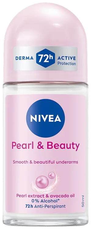 NIVEA 50ml Pearl & Beauty Deo Roll-on -antiperspirantti