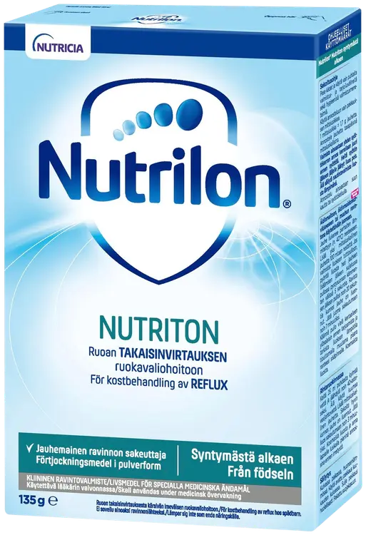 Nutrilon Nutriton 135g, jauhemainen ravinnon sakeuttaja, kliininen ravintovalmiste