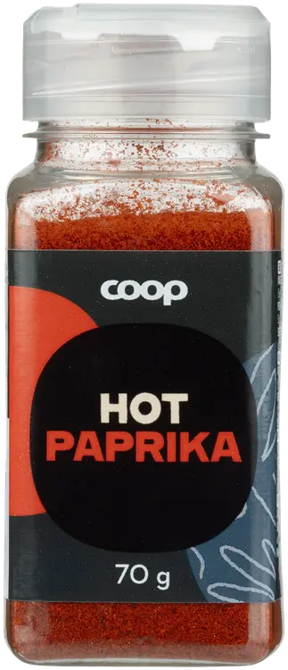 Coop jauhettu tulinen paprika 70g