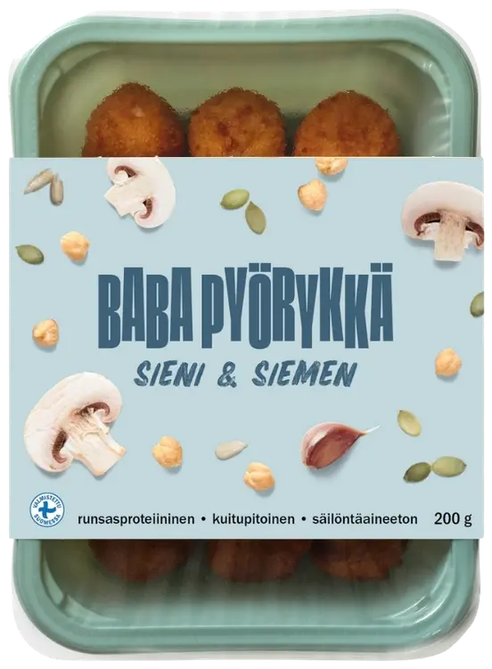 Baba Pyörykkä Sieni & siemen 200g
