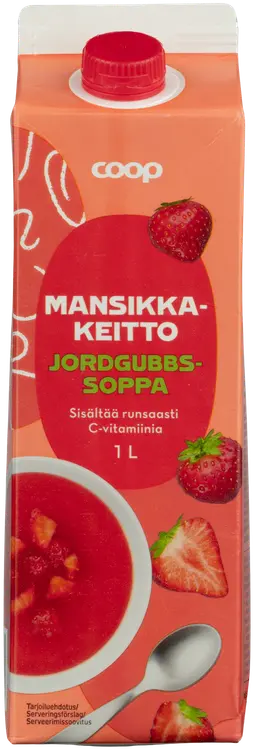 Coop mansikkakeitto 1l