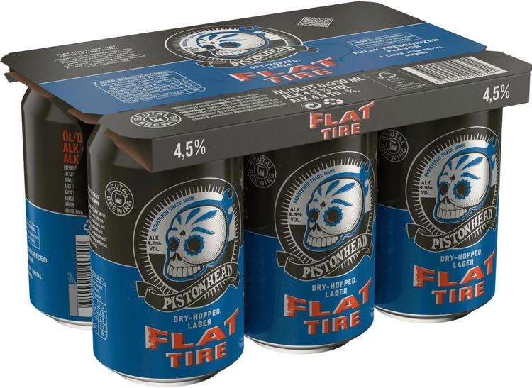 Pistonhead Flat Tire 4,5% 0,33l 6-pack