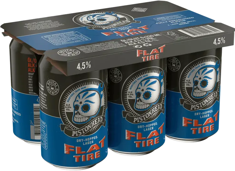 Pistonhead Flat Tire 4,5% 0,33l 6-pack