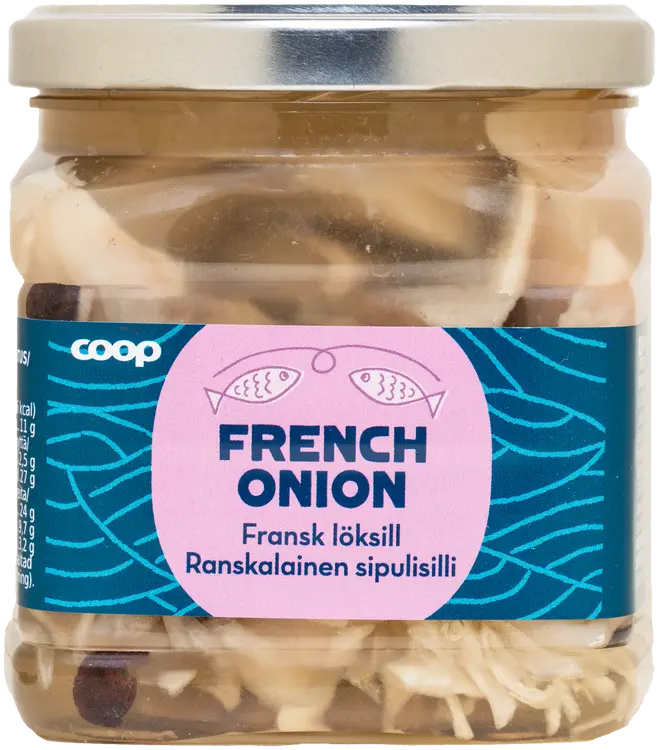 Coop ranskalainen sipulisilli 500/300 g