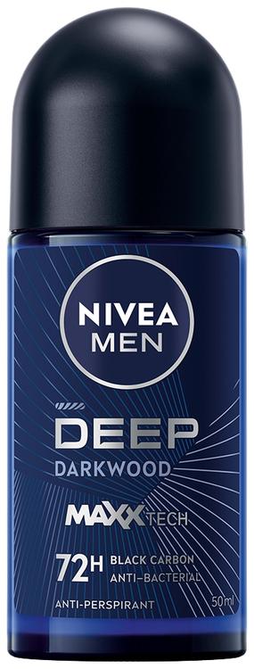 NIVEA MEN 50ml Deep Deo Roll-On -antiperspirantti