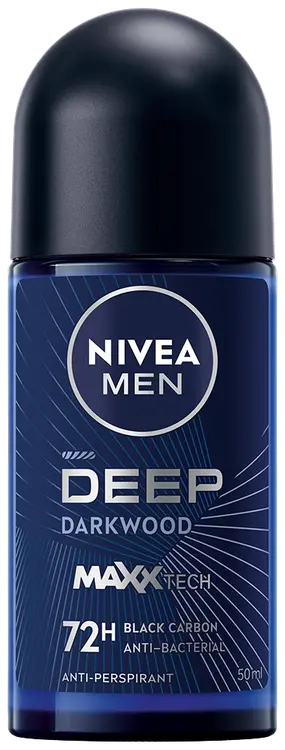 NIVEA MEN 50ml Deep Deo Roll-On -antiperspirantti