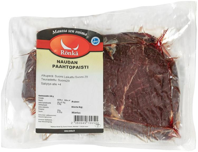 Rönkä Naudan paahtopaisti n.1kg