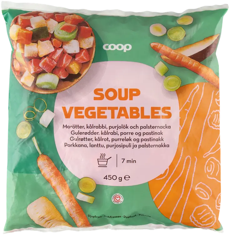 Coop keittojuurekset 450 g pakaste