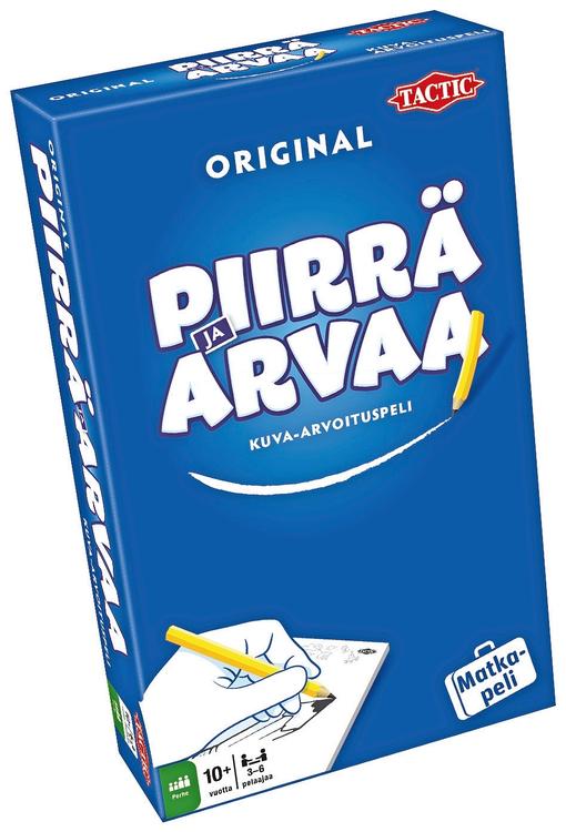 Tactic matkapeli Piirrä ja arvaa