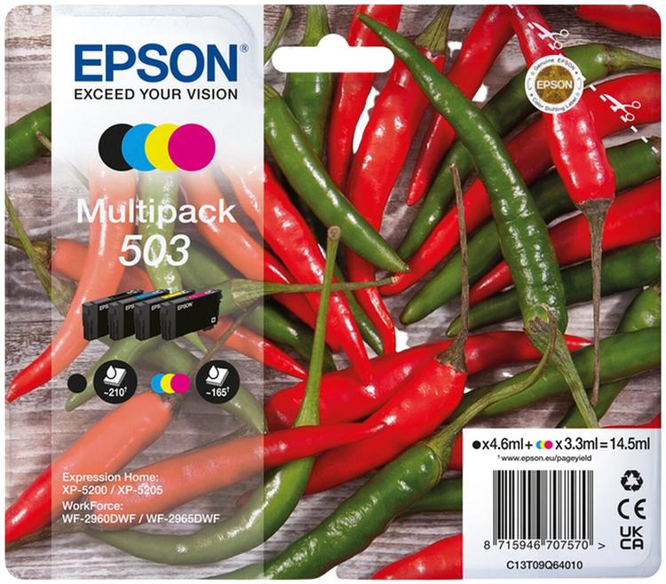 Epson Mustepatruuna 503 multipack