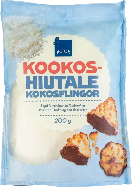 Rainbow 200g kookoshiutale