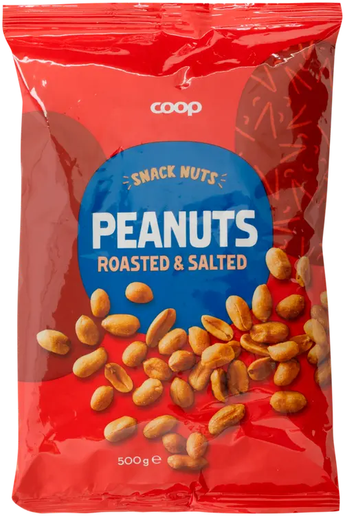 Coop suolapähkinät 500 g