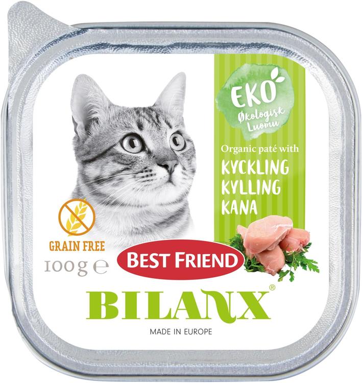 Best Friend Bilanx Luomu kanapatee 100g