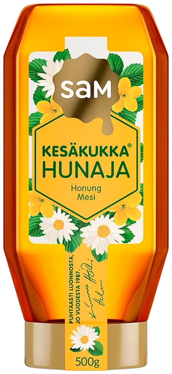 Hunajainen SAM Kesäkukka Hunaja 500g