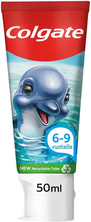 Colgate Eläinhahmot 6-9 v. lasten hammastahna 50ml