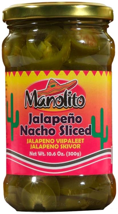 Manolito Jalapenoviipaleet 300/150g