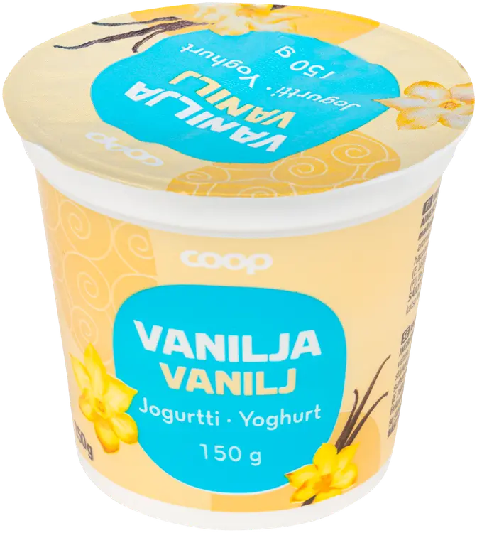 Coop vaniljajogurtti 150 g