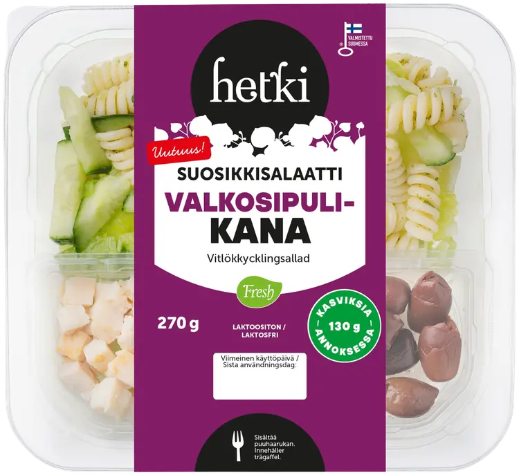 Fresh Hetki Suosikkisalaatti Valkosipulikana 270 g