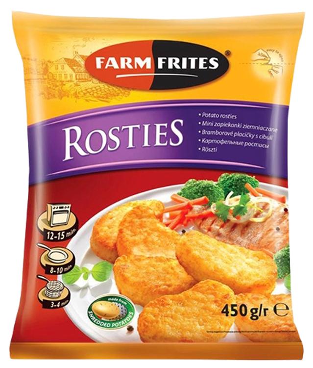 FARM FRITES Hakitud kartuli kotlet sibulaga 450g