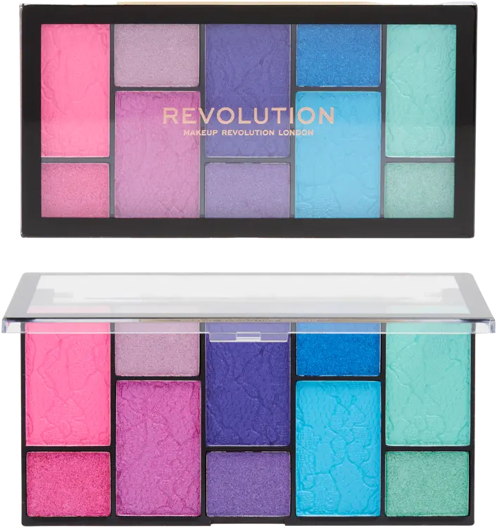 Makeup Revolution luomiväri 16,8g Reloaded Vivid Passion 10 sävyä