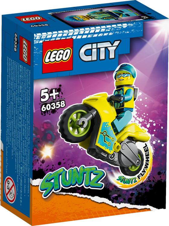 LEGO City Stuntz 60358 - Cyberstunttipyörä