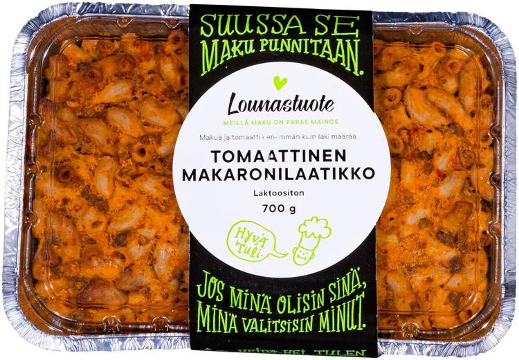 Lounastuote 700g tomaattinen makaronilaatikko
